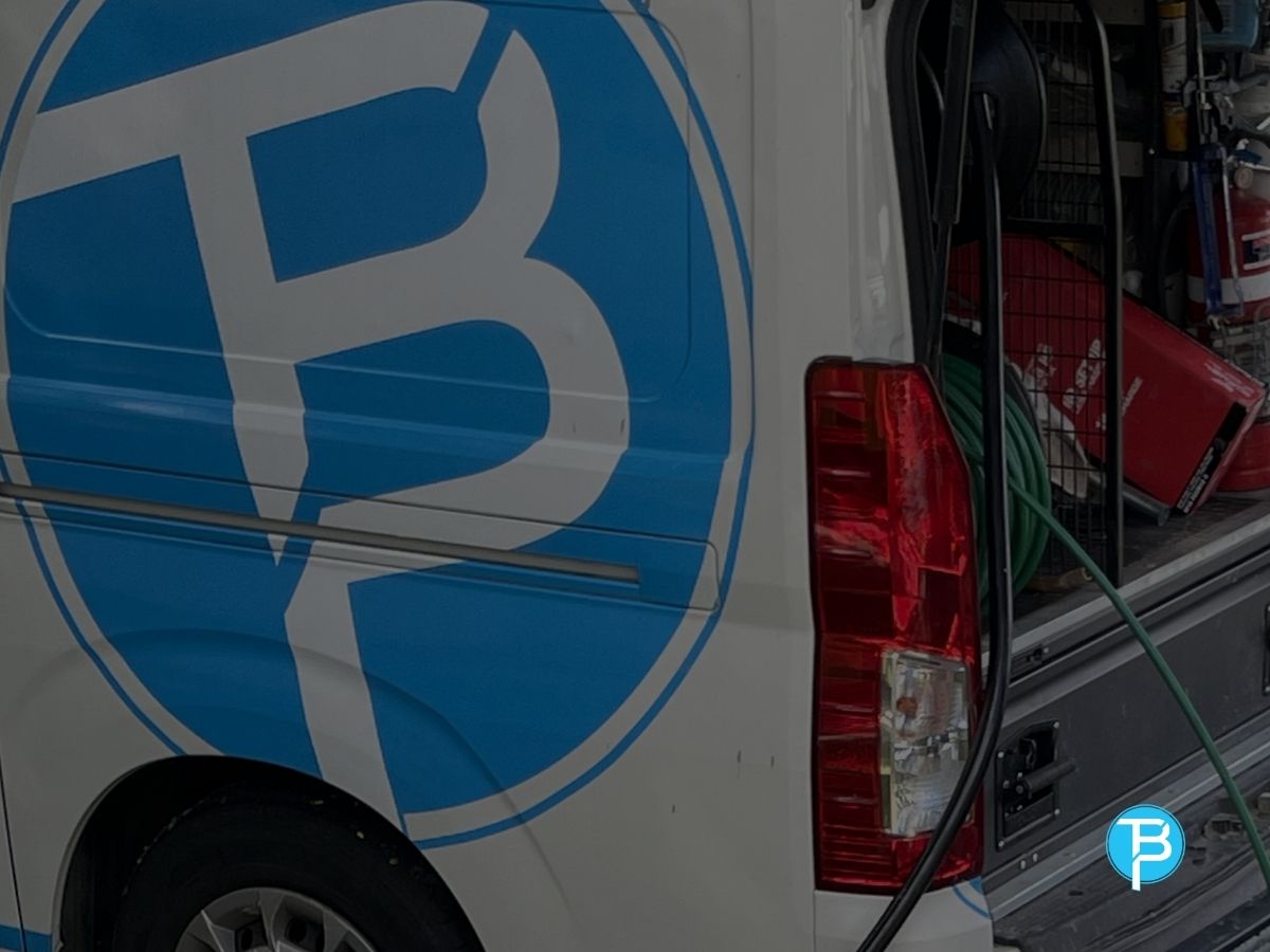 TBP Plumbing Nundah branded service van